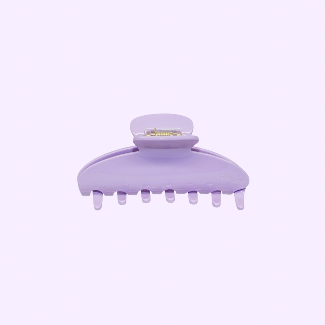 Lilac Matte Hair Claw Clip