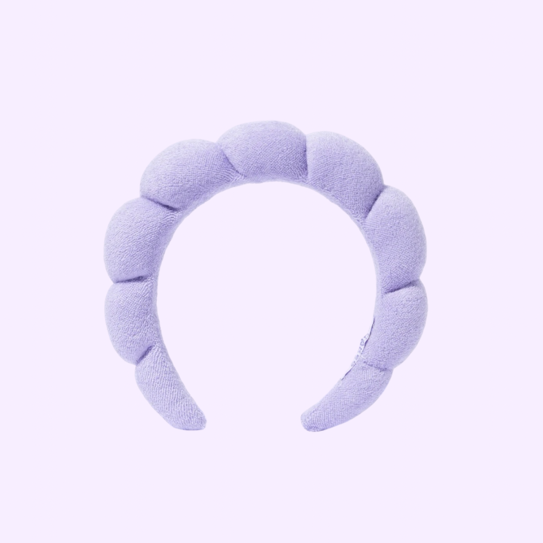 Plush Cloud Headband Lilac